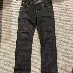 Naked and Famous Slim Guy 31 Dark Grey Denim